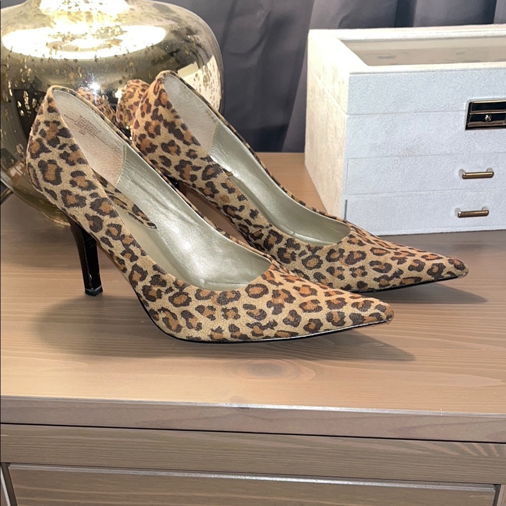 Leopard Print Women's Heels